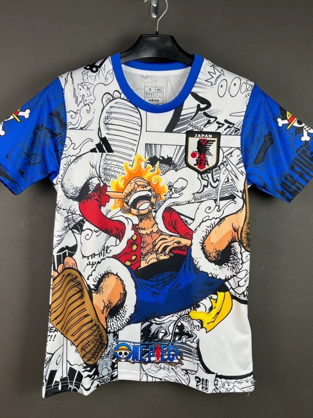 Adidas Japan x One Piece anime all over print international jersey